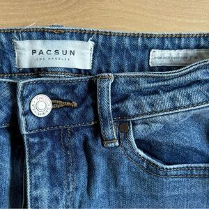 PacSun High Rise Crop Kick Jeans